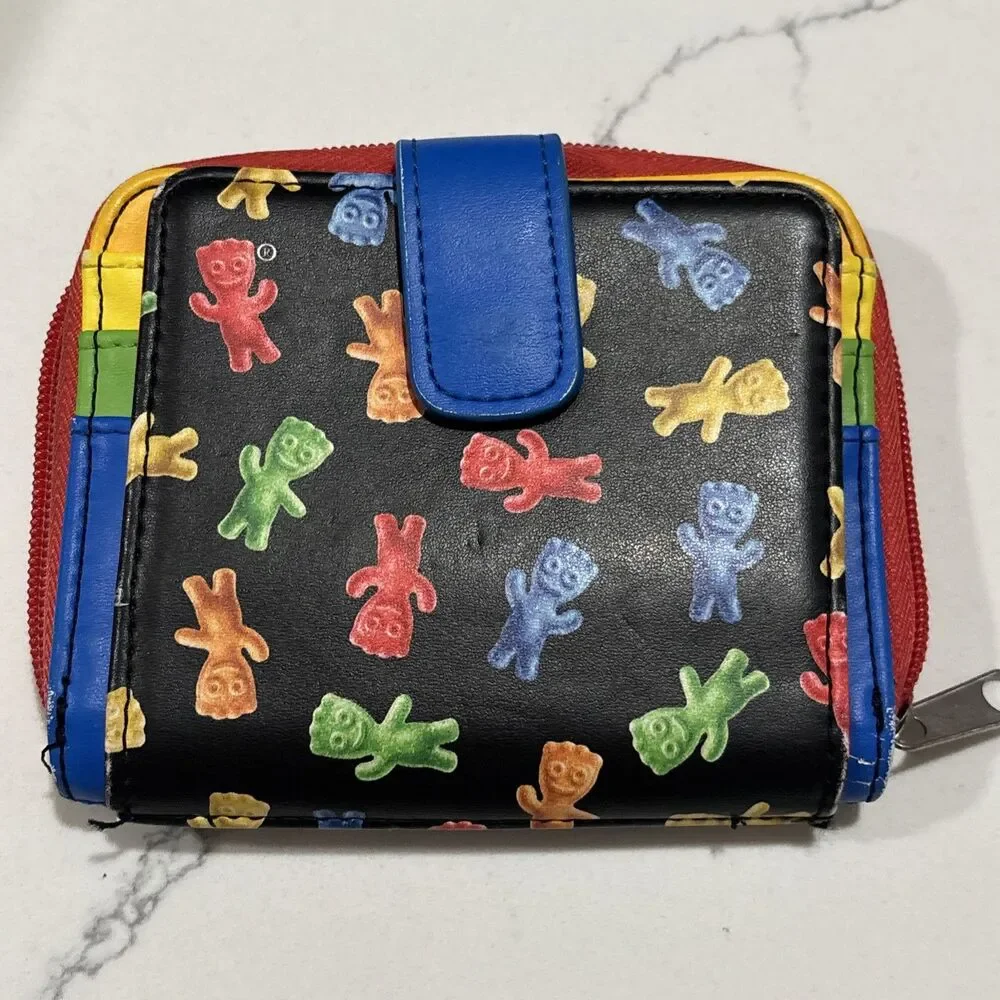 Vegan Faux Leather Loungefly Sour Patch Kid Wallet